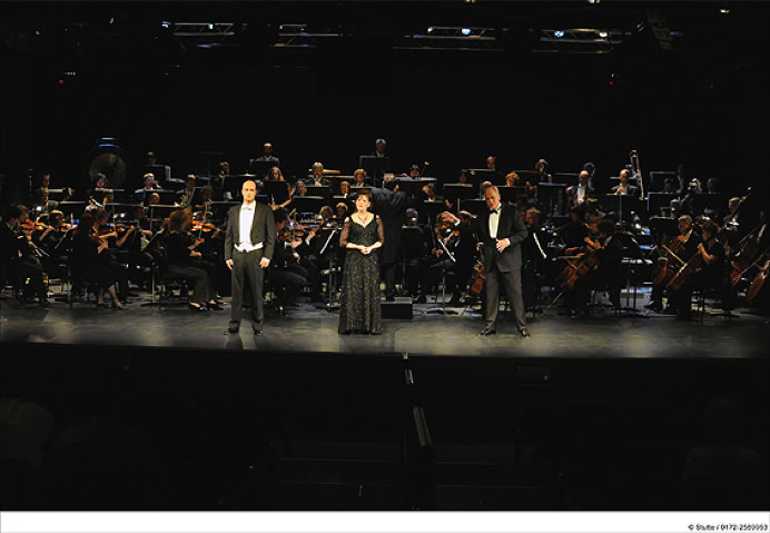Der Ring an einem Abend  Fricka, Sieglinde, Gutrune, Waltraute
